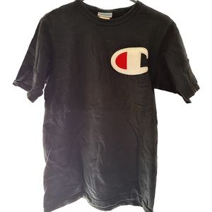 Champion Black Male T-shirt